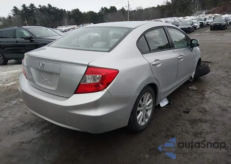 2012 Honda Civic Ex z USA, uszkodzony, nr VIN 2HGFB2F88CH306961